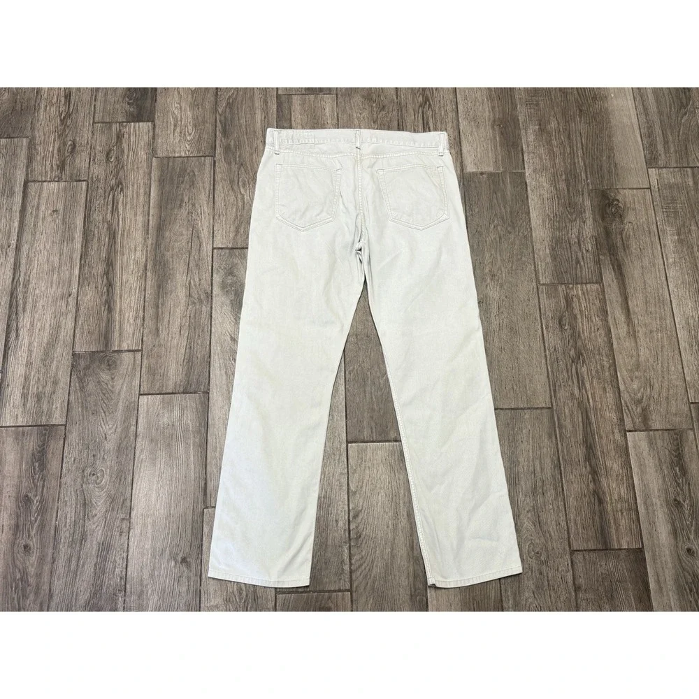 Rag & Bone RB 15X Taupe Slim Straight Tailored Workwear Jeans/Pants W34 L32